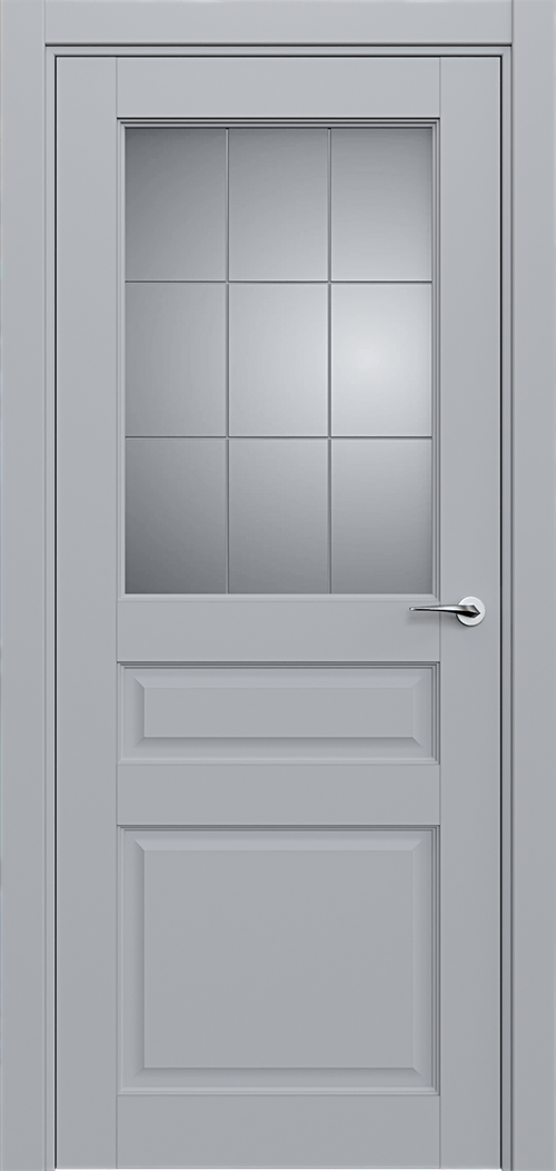 Classic 532 Серебро Сатинато Английская решетка 4мм