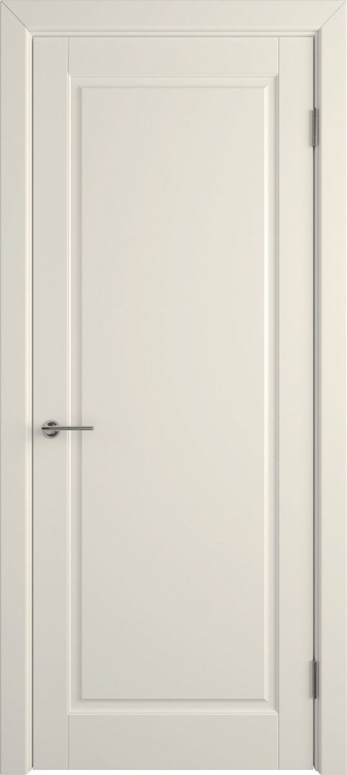 Дверное полотно 38 Glanse 1 Эмаль Слоновая кость ГЛУХОЕ