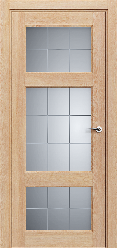 Classic 542 Дуб золотистый Сатинато Английская решетка 4мм