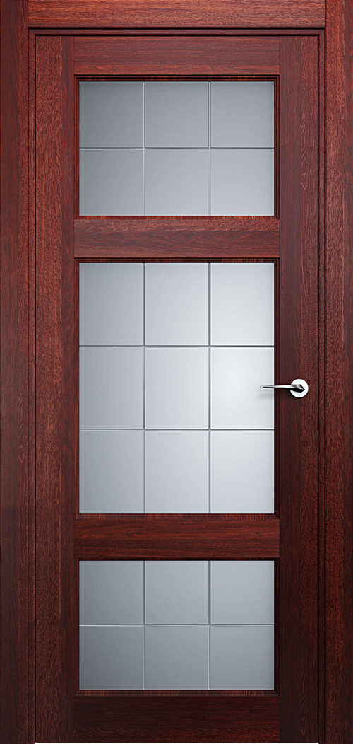 Classic 542 Орех Сатинато Английская решетка 4мм