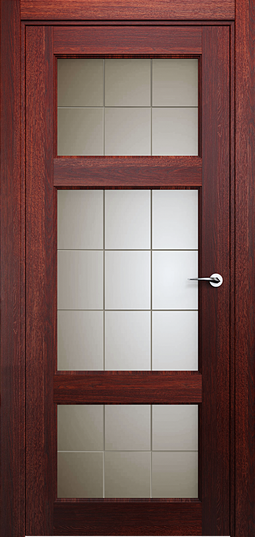 Classic 542 Орех Сатинато Английская решетка 4мм