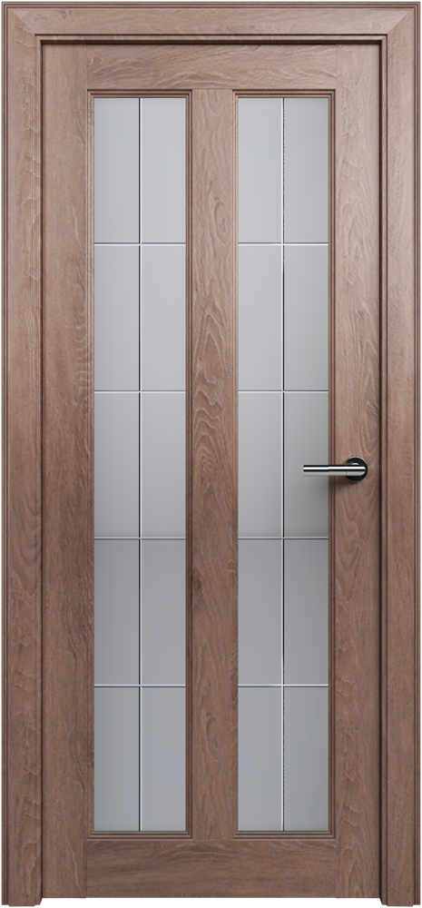 Classic 612 Дуб капучино Сатинато Английская решетка 4мм