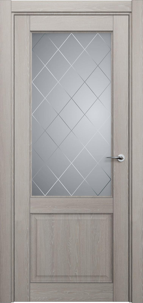 Classic 521 Дуб серый Сатинато Ромб 4мм