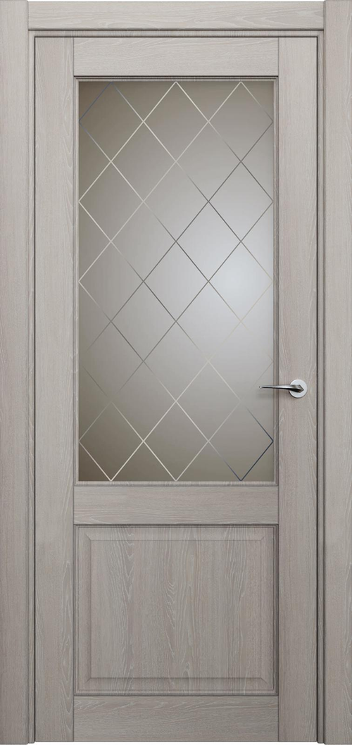 Classic 521 Дуб серый Сатинато Ромб 4мм