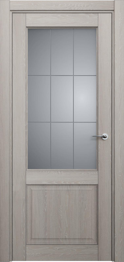 Classic 521 Дуб серый Сатинато Английская решетка 4мм