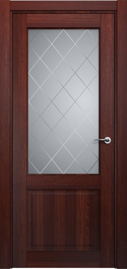 Classic 521 Орех Сатинато Ромб 4мм