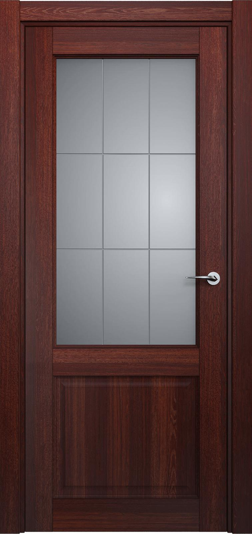 Classic 521 Орех Сатинато Английская решетка 4мм