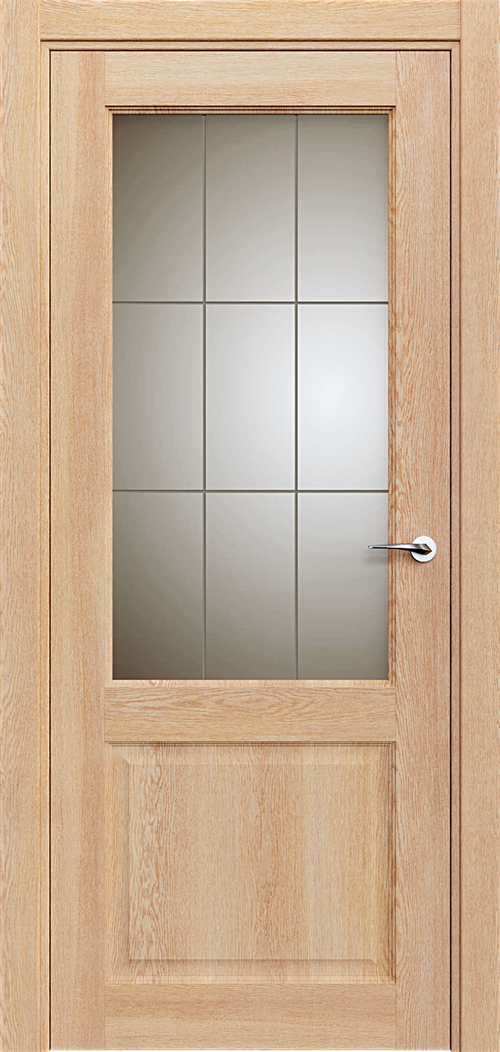 Classic 521 Дуб золотистый Сатинато Английская решетка 4мм